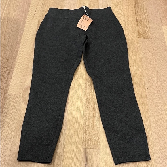 Quince Pants - Quince Charcoal Ankle Pants